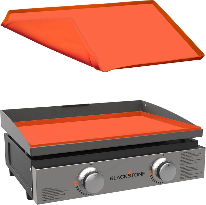 OZG 22" Premium Silicone Griddle Mat for Blackstone 22 Inch Grill, Heavy Duty Food Grade Silicone Griddle Cover, Keep Your Grill Clean and Rust-Free All Year Long - Image 1